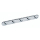 diaqua® Hakenleiste mit 5 Haken Messing verchromt 24 CM 1 STK/PC