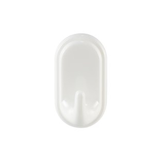 diaqua® Haken oval weiss 5.5 X 3.4 CM 2 STK/PCS