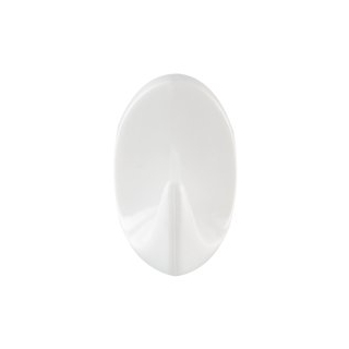 diaqua® Minihaken oval weiss 2.5 X 1.5 CM 6 STK/PCS