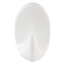 diaqua® Minihaken oval weiss 2.5 X 1.5 CM 6 STK/PCS