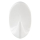 diaqua® Minihaken oval weiss 2.5 X 1.5 CM 6 STK/PCS