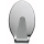diaqua® Haken oval Inox matt 2.8 X 4.5 CM 2 STK/PCS