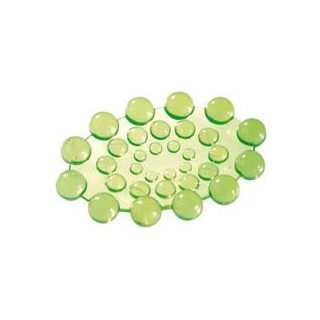 Seifenablage Spot grün transparent 12.7 X 8.7 X 1.6 CM