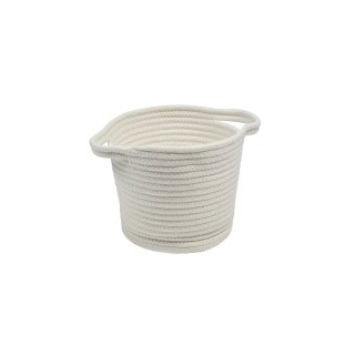 diaqua® Aufbewahrungskorb Rope écru 22 X 22 X 19 CM 4 L