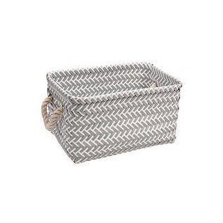 diaqua® Aufbewahrungskorb Wove grau 31 X 21 X 16 CM 9 L