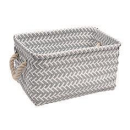 diaqua® Aufbewahrungskorb Wove grau 31 X 21 X 16 CM 9 L