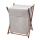 diaqua® Wäschekorb Lori grau, faltbar 46 X 37 X 61 CM 50 L