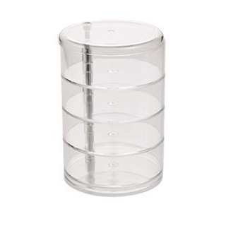 diaqua® Organizer Omsk transparent Ø 11.5 X 17.6 CM