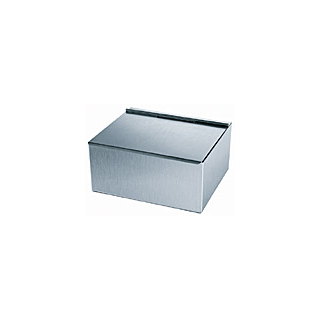 diaqua® Feuchttuchbox Trend Inox INOX matt 14.5 X 12 X 6.8 CM