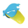 diaqua® Wasserhahnverlängerung Kids Dolphie, gelb/blau