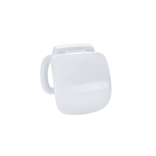 LAGUNA WC-Papierhalter mit Deckel weiss 15.5 X 6 X 14.5 CM