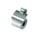 CHIC96 WC-Papierhalter mit Deckel verchromt 13.5 X 13 X...
