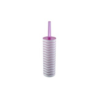 diaqua® WC-Bürstengarnitur Float weiss/pink Ø 9.5 X 38 CM