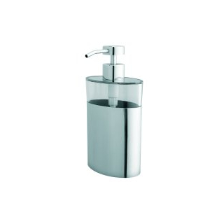 diaqua® Seifenspender Side Inox verchromt 9.7 X 6.1 X 18.4 CM