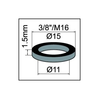 NEOPERL® Gummidichtung zu Strahlregler M19x1 M19 13.7 X 17.7 X 1.5 MM