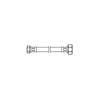 NEOFLEX® CRG Panzerschlauch DN8 mit VS IG x IG 3/8 X 1/2 30 CM