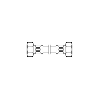 NEOFLEX® Panzerschlauch DN13 IG x IG 3/4 X 3/4 50 CM