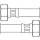 NEOFLEX® Panzerschlauch DN20 IG x IG 3/4 X 3/4 30 CM