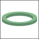 HD-Ring Tesnit / Beutel zu 10 Stk. 1 1/2 44 X 38 X 2 MM