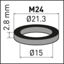 NEOPERL® Gummidichtung zu Innenteil Beutel zu 10 Stk....