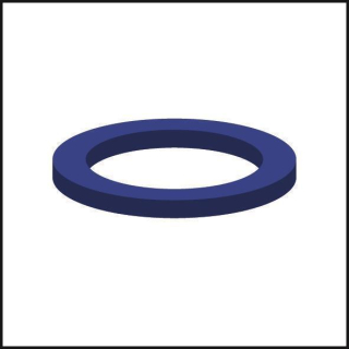Hitzebeständige-Dichtungen Novatec / Beutel zu 10 Stk. 3/4 38 X 27 X 2 MM