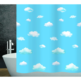 diaqua® Duschvorhang Textil Clouds 240 X 180 CM