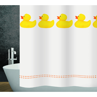 diaqua® Duschvorhang Textil Duckie 240 X 180 CM