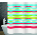 diaqua® Duschvorhang Textil Stripes 180 X 180 CM / CH