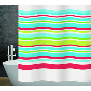 diaqua® Duschvorhang Textil Stripes 240 X 180 CM