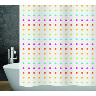diaqua® Duschvorhang Textil Point 180 X 180 CM / CH