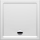 Brausetasse Nacryl Plus, Rechteck DIAMANT MEMO MEMODW90QW 900x900 mm, weiss