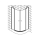 Viertelkreisdusche 2-flg. SMARAGD IBIZA SMI2 O10 10018 WEM 985-1010 mm