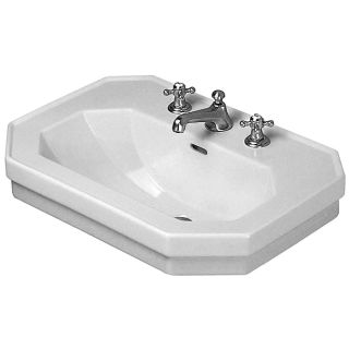 Waschtisch Duravit 043860-00.1 1930, weiss WonderGliss