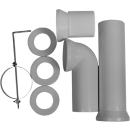 Abgangsrohr-Set Duravit VARIO 001422-00 für Stand-WC