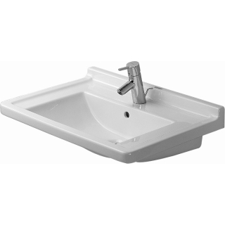 0304.70-000 Waschtisch Duravit STARCK 3   weiss, 70x49 cm, unterbaufähig