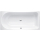 8851-000 Badewanne Bette OCEAN 1600x700x450 mm, weiss, GlasurPlus