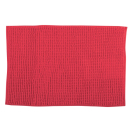 BADEMATTE AUS CHENILLE 40X60 CM ROT