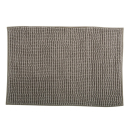 BADEMATTE AUS CHENILLE 40X60 CM TAUPE