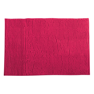 BADEMATTE AUS CHENILLE 40X60 CM FUCHSIA