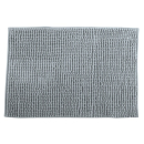 BADEMATTE AUS CHENILLE 40X60 CM HELLGRAU