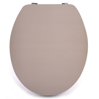 WC-SITZ MDF MIT TAUPE-ACRYLBESCHICHTUNG