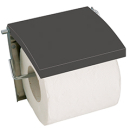 TOILETTENROLLENHALTER 13X15X11,5CM ANTHRAZIT