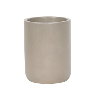 BRASILIA TAUPE BECHER AUS ZEMENT