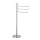 SANA EDELSTAHL 3-FACH HANDTUCHHALTER 22 X 85,5 CM GRAU