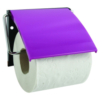 LILA TOILETTENROLLENHALTER