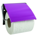 LILA TOILETTENROLLENHALTER