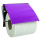 LILA TOILETTENROLLENHALTER