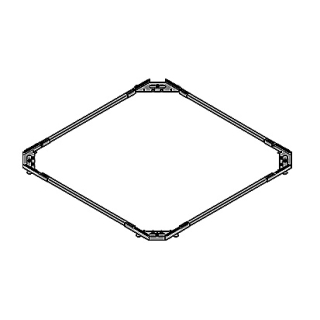 Absperrgriff Kludi 76773.05-00 chrom, zu Brausethermostat AP