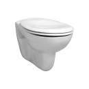 Wand-WC Flachspüler SMARAGD NORM 5091L003-1028 weiss