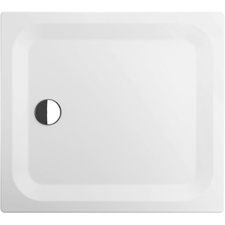 Brausetasse Stahl-Email, Rechteck Bette EXTRAFLACH 5630-000 1200x1200x65 mm, weiss
